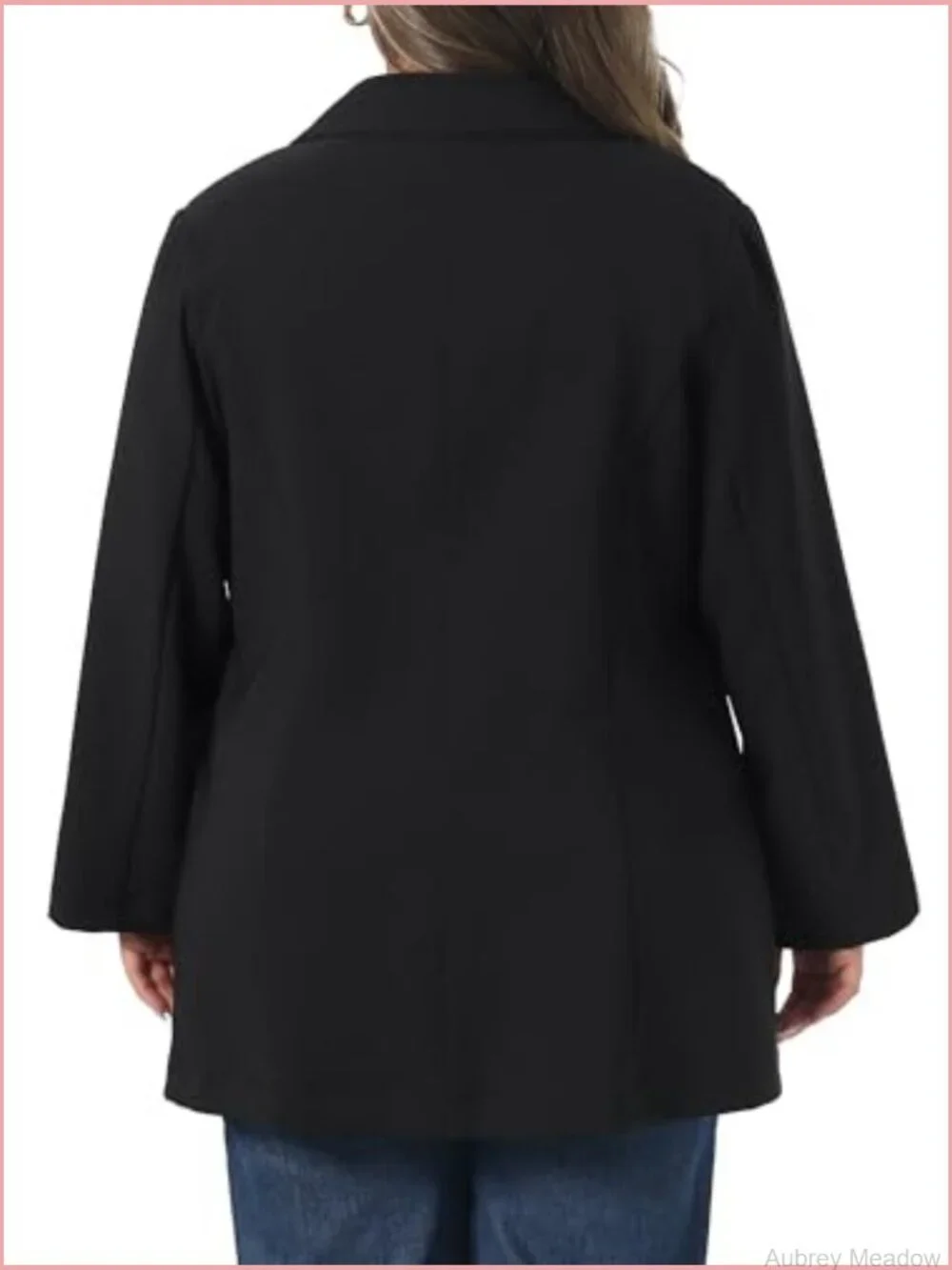 Plus Size Women's Blazer Jacket Business Casual Office
